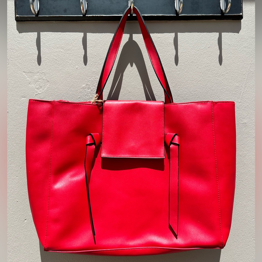 Red Large Totebag